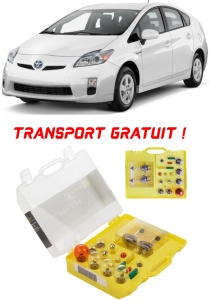 Kit trusa Set becuri H7 compatibila cu Toyota Prius din 2011 - 2020 , bec far, semnalizare , pozitie, iluminare numar, frana, plafoniera, stop frana