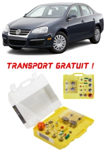 Kit trusa Set becuri H7 compatibila cu Volkswagen Jetta V din 2005 - 2010 , bec far, semnalizare , pozitie, iluminare numar, frana, plafoniera, stop frana