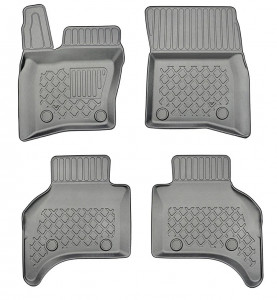 Land Rover Defender 110 Din 2020 - Prezent, Suv , Set Covorase Auto Tip Tavita Premium 3D, din cauciuc accesorii pentru autoturismul tau - masina v163465