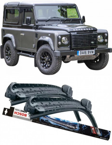 Land Rover Defender Set 2 stergatoare parbriz Bosch Bosch Aerotwin 34 cm/34 cm compatibile cu Land Rover Defender Platform/Chassis (L316) din 2007-2016 (34 cm / 34 cm) accesorii pentru autoturismul tau - masina v126017