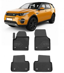 Land Rover Discovery Sport Din 01.2015 - Prezent, Suv , Set Covorase Auto Tip Tavita Premium 3D, din cauciuc