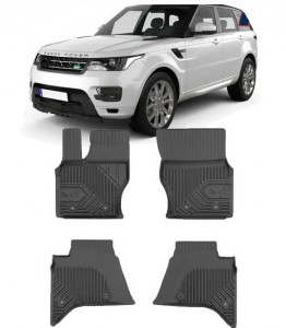 Land Rover Range Rover IV Din 01.2013 - Prezent, Suv , Set Covorase Auto Tip Tavita Premium 3D, din cauciuc accesorii pentru autoturismul tau - masina v166330