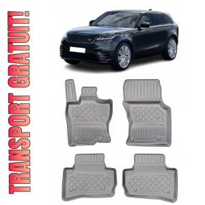 Land Rover Range Rover Velar Facelift Din 05.2020 - Prezent, Suv, L560 , Set Covorase Auto Tip Tavita Premium 3D, din cauciuc