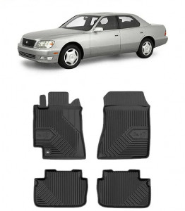 Lexus Is I Din 1998 - 2005, Sedan , Set Covorase Auto Tip Tavita Premium 3D, din cauciuc accesorii pentru autoturismul tau - masina v166281