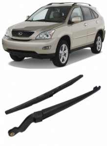 Lexus RX Brat stergator pentru luneta spate cu lamela 410 mm, compatibil cu Lexus RX SUV fabricat intre 2008-2015, calitate extra accesorii pentru autoturismul tau - masina v91522