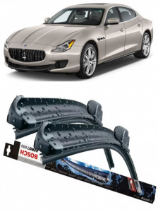 Maserati Quattroporte Set 2 stergatoare parbriz Bosch Bosch Aerotwin 65 cm/47.5 cm compatibile cu Maserati Quattroporte VI din 2013 (65 cm / 47.5 cm) accesorii pentru autoturismul tau - masina v124463