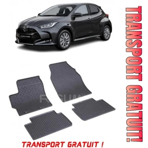 Mazda 2 Hybrid fabricat din 2022 - Prezent, Hatchback, set covorase auto dedicate, din cauciuc 100% Premium - Transport Gratuit
