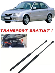 MAZDA 323 P V (BA) - Set 2 amortizoare pentru portbagaj / haion compatibil cu MAZDA 323 P V (BA) fabricat 1996 – 1998 accesorii pentru autoturismul tau - masina v27821