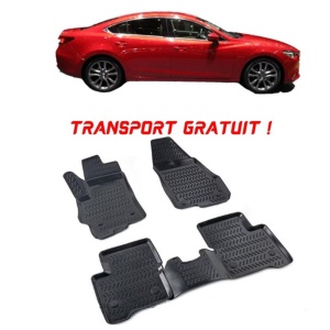 Mazda 6 III 2012-2016 Set 4 covorase auto din cauciuc tip tavita premium line 3D - Transport Gratuit! accesorii pentru autoturismul tau - masina v48843
