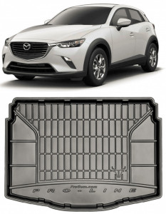 Mazda Cx-3 Suv din 06.2015 - Prezent *1, Tavita Pentru Portbagaj Lux Premium Dedicata, accesorii pentru autoturismul tau - masina v198477