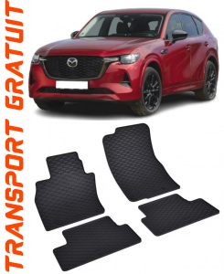 Mazda CX-60 fabricat din 08.2022 - Prezent, Suv, set covorase auto dedicate, din cauciuc 100% Premium accesorii pentru autoturismul tau - masina v149718