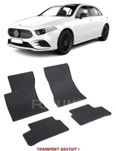 Mercedes A-Class W177 PhEV fabricat din 08.2019 - Prezent, Hatchback, set covorase auto dedicate, din cauciuc 100% Premium - Transport Gratuit accesorii pentru autoturismul tau - masina v38954