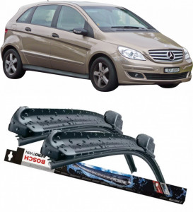 Mercedes B-Class Set 2 stergatoare parbriz Bosch Bosch Aerotwin 65 cm/57.5 cm compatibile cu Mercedes-Benz B-Class Sports Tourer (W245) din 2005-2011 (65 cm / 57.5 cm) accesorii pentru autoturismul tau - masina v121708