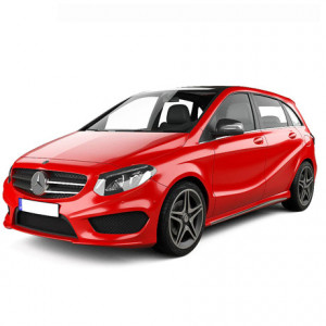 Mercedes B-Class W246 Din 10.2011 - 12.2018, Van , Set Covorase Auto Tip Tavita Premium 3D, din cauciuc accesorii pentru autoturismul tau - masina v167477
