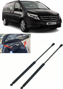 Mercedes-Benz Vito Set 2 amortizoare pentru portbagaj / haion Krosno compatibil cu Mercedes-Benz Vito Bus fabricat intre 2012 accesorii pentru autoturismul tau - masina v90037