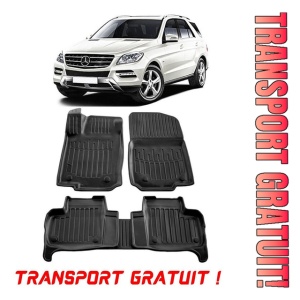 Mercedes Benz W166 ML (2011-2015) Set covorase auto cauciuc G.Modern Line 3D transport gratuit