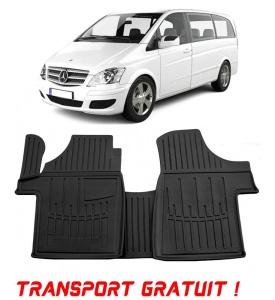 Mercedes Benz W639 VIto II (2003-2014) Set covorase auto cauciuc G.Modern Line 3D transport gratuit accesorii pentru autoturismul tau - masina v50246