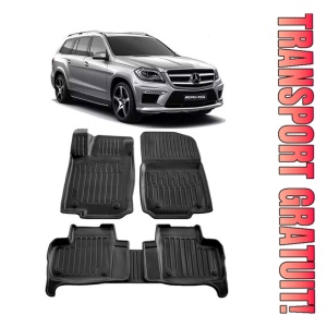 Mercedes Benz X166 Gl (2012-2015) Set covorase auto cauciuc G.Modern Line 3D