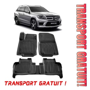 Mercedes Benz X166 Gl (2012-2015) Set covorase auto cauciuc G.Modern Line 3D transport gratuit