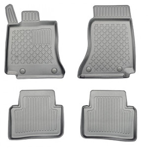Mercedes C-Class W206 Phev Din 10.2021 - Prezent, Sedan , Set Covorase Auto Tip Tavita Premium 3D, din cauciuc accesorii pentru autoturismul tau - masina v163441