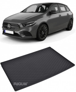 Mercedes Clasa B Tavita pentru portbagaj din cauciuc, compatibila Mercedes B-Class W246 fabricatie 10.2011 - 12.2018, caroserie van accesorii pentru autoturismul tau - masina v111613