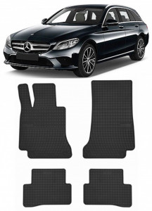 Mercedes Clasa C W205, Combi, Din 10.2014 - 02.2021 , Set Covorase Auto Premium accesorii pentru autoturismul tau - masina v155860