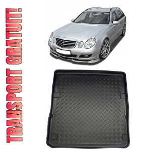 Mercedes clasa E W211 Combi din 2003 - 10.2009, Tavita Pentru Portbagaj Lux Premium Dedicata, Cu Navigatie Si Telefon *1