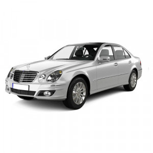 Mercedes Clasa E W211, Sedan, Din 2002 - 02.2009 , Set Covorase Auto Tip Tavita Premium 3D, din cauciuc accesorii pentru autoturismul tau - masina v172950