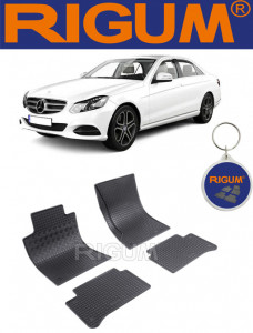 Mercedes Clasa E W211, Sedan, fabricat din 2002 - 02.2009, W210, set covorase auto dedicate, din cauciuc 100% Premium accesorii pentru autoturismul tau - masina v160581