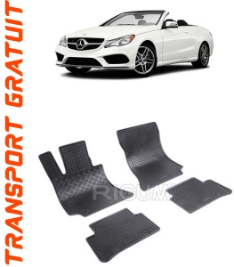 Mercedes Clasa E W212, Coupe, fabricat din 02.2009 - 11.2016, set covorase auto dedicate, din cauciuc 100% Premium accesorii pentru autoturismul tau - masina v155774