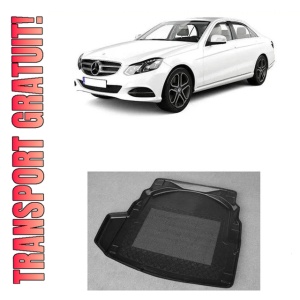 Mercedes clasa E W212 Sedan din 03.2009 - 03.2016, Tavita Pentru Portbagaj Lux Premium Dedicata, Cu Elemente din Plastic *2