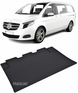 Mercedes Clasa V Tavita pentru portbagaj din cauciuc, compatibila Mercedes V-Class W447 fabricatie 06.2014 - prezent, caroserie van, 8-9 locuri, versiune XL accesorii pentru autoturismul tau - masina v112571