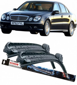 Mercedes E-Class Set 2 stergatoare parbriz Bosch Bosch Aerotwin 65 cm/65 cm compatibile cu Mercedes-Benz E-Class (W211) din 2002-2008 (65 cm / 65 cm) accesorii pentru autoturismul tau - masina v126242