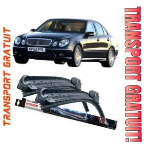 Mercedes E-Class Set 2 stergatoare parbriz Bosch Bosch Aerotwin 65 cm/65 cm compatibile cu Mercedes-Benz E-Class (W211) din 2002-2008 (65 cm / 65 cm)