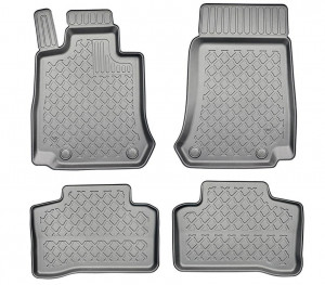 Mercedes Eqc, Suv, Din 05.2019 - Prezent , Set Covorase Auto Tip Tavita Premium 3D, din cauciuc accesorii pentru autoturismul tau - masina v174256