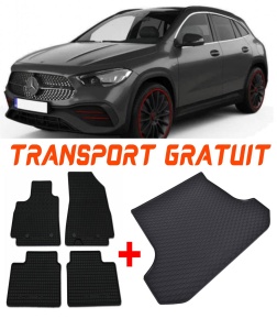 Mercedes GLA Set Covorase + tavita portbagaj auto Mercedes GLA X156 fabricatie 03.2014 - 11.2019, caroserie suv, portbagaj superior accesorii pentru autoturismul tau - masina v1444