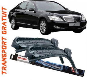Mercedes S-Class Set 2 stergatoare parbriz Bosch Bosch Aerotwin 68 cm/68 cm compatibile cu Mercedes-Benz S-Class (W221) din 2005-2013 (68 cm / 68 cm) accesorii pentru autoturismul tau - masina v128261