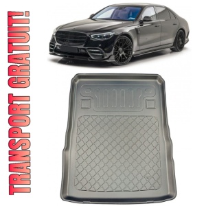 Mercedes S-Class Tavita pentru portbagaj compatibila Mercedes S-Class W223 fabricatie 12.2020 - prezent, caroserie sedan, bancheta culisanta, nu corespunde pentru Plug-in Hybrid