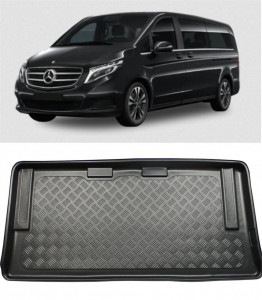 Mercedes Viano Van din 09.2003 - 05.2014, Tavita Pentru Portbagaj Lux Premium Dedicata, Ampatament Lung In Spatele Randului 3 *1 accesorii pentru autoturismul tau - masina v202829