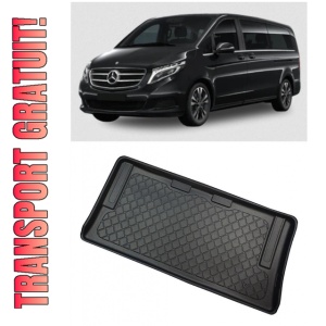 Mercedes Viano Van din 09.2003 - 05.2014, Tavita Pentru Portbagaj Lux Premium Dedicata, Ampatament Lung In Spatele Randului 3 *2