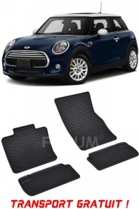 Mini Cooper III S fabricat din 10.2014 - Prezent, Hatchback, set covorase auto dedicate, din cauciuc 100% Premium - Transport Gratuit accesorii pentru autoturismul tau - masina v38774