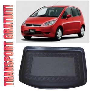 Mitsubishi Colt Zm Hatchback din 11.2008 - 2013, Tavita Pentru Portbagaj Lux Premium Dedicata, 5 Usi Portbagaj Inferior *1