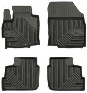 Mitsubishi Space Star Din 03.2013 - 2017, Hatchback , Set Covorase Auto Tip Tavita Premium 3D, din cauciuc accesorii pentru autoturismul tau - masina v167240