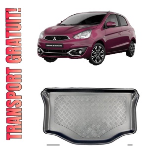Mitsubishi Space Star Facelift II Hatchback din 12.2019 - Prezent, Tavita Pentru Portbagaj Lux Premium Dedicata, Portbagaj Inferior *1