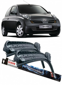 Nissan Micra Set 2 stergatoare parbriz Bosch Aerotwin 600/475mm compatibile cu Nissan MICRA C+C III (K12) (2005) (53 cm / 45 cm) accesorii pentru autoturismul tau - masina v125529