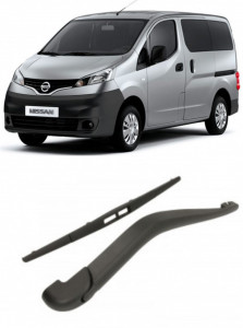 Nissan NV200 Brat stergator pentru luneta spate cu lamela 360 mm, compatibil cu Nissan NV200 Van fabricat intre 2010, calitate extra accesorii pentru autoturismul tau - masina v91695