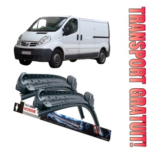 Nissan Primastar Set 2 stergatoare parbriz Bosch Bosch Aerotwin 60 cm/53 cm compatibile cu Nissan Primastar Van (X83) din 2002 (60 cm / 53 cm)