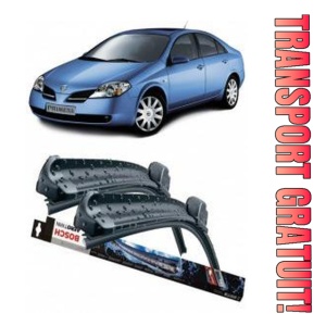 Nissan Primera Set 2 stergatoare parbriz Bosch Bosch Aerotwin compatibile cu Nissan Primera 2002-2008 (65 cm / 45 cm)