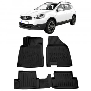 Nissan Qashqai (2007-2014) Set covorase auto cauciuc G.Modern Line 3D accesorii pentru autoturismul tau - masina v239759