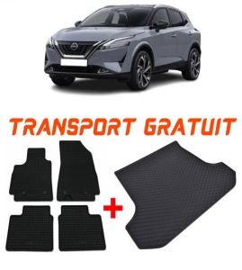Nissan Qashqai III din 2022 - Prezent Suv Portbagaj Inferior *2, Set Covorase + tavita portbagaj auto accesorii pentru autoturismul tau - masina v196